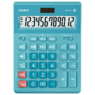 Калькулятор настольный CASIO GR-12С-LB (210х155 мм)