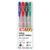 Ручки гелевые STAFF 