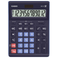 Калькулятор настольный CASIO GR-12-BU (210х155 мм)