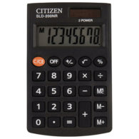 Калькулятор карманный CITIZEN SLD200NR (98х60 мм)