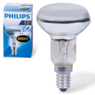 Лампа накаливания PHILIPS Spot R50 E14 30D