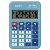 Калькулятор карманный CITIZEN LC-110NRBL
