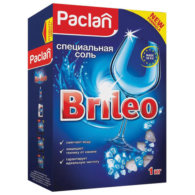 Соль от накипи в посудомоечных машинах 1 кг PACLAN Brileo