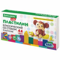 Пластилин классический BRAUBERG KIDS