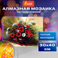 Картина стразами (алмазная мозаика) 30х40 см