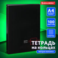 Тетрадь на кольцах БОЛЬШАЯ А4 (210х305 мм)