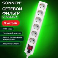 Сетевой фильтр SONNEN U-365