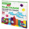 Пластилин мягкий восковой BRAUBERG KIDS