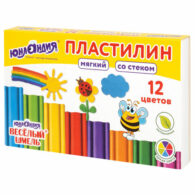 Пластилин мягкий ЮНЛАНДИЯ 