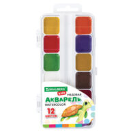 Краски акварельные BRAUBERG KIDS